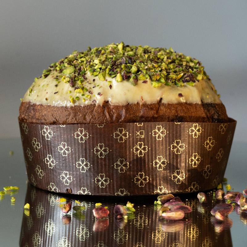 panettone al pistacchio